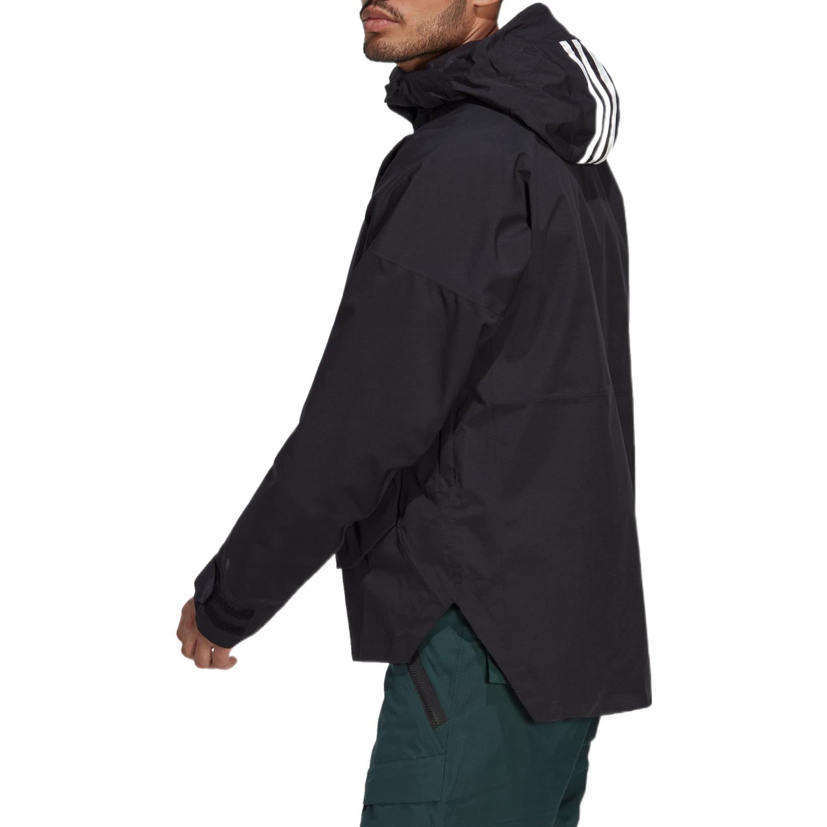 adidas Terrex 2 Layer Rain.Rdy Snow Jacket Asia Sizing 'Black' HI5522