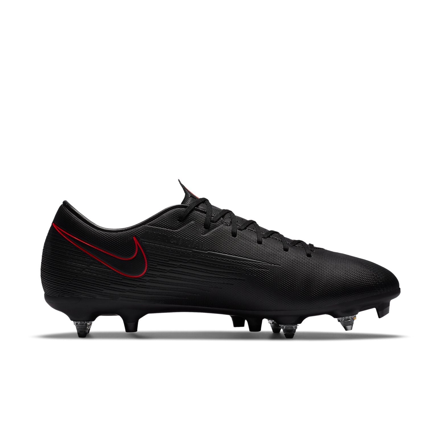 Nike Mercurial Vapor 13 Academy SGPRO AntiClog Traction 'Black Red' BQ9142-060
