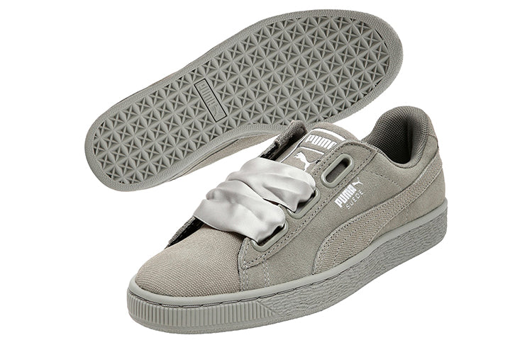 (WMNS) PUMA Suede Heart Pebble Grey 365210-02