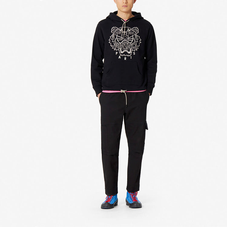 KENZODark Tiger Head Embroidery Logo Black F965SW4414XL-99