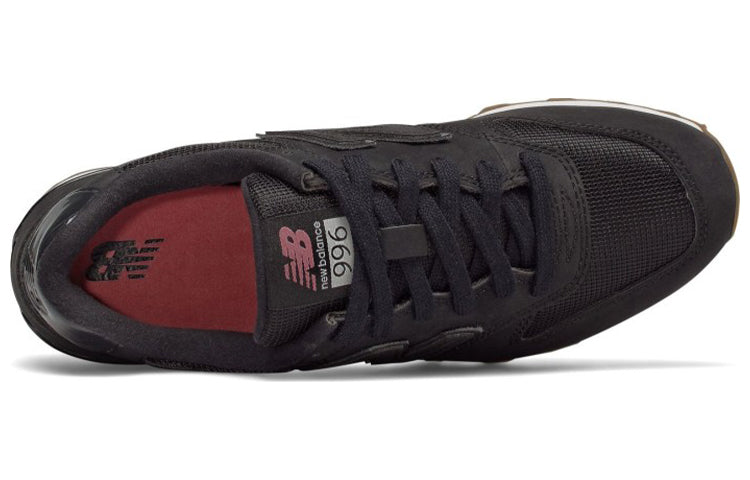 (WMNS) New Balance 996 Series Low-Top Black WR996SKG