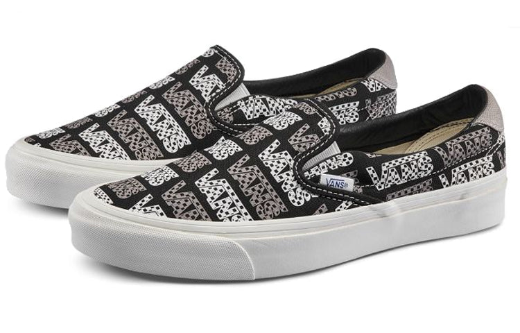 Vans Slip-On 59 LX 'Black Logo Checkerboard' VN0A4BVDVZ9