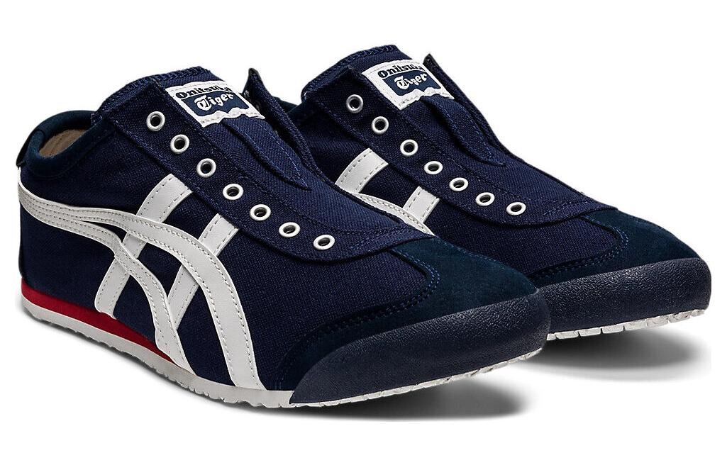 Onitsuka Tiger Mexico 66 Slip-On 'Navy Red' 1183A360-401