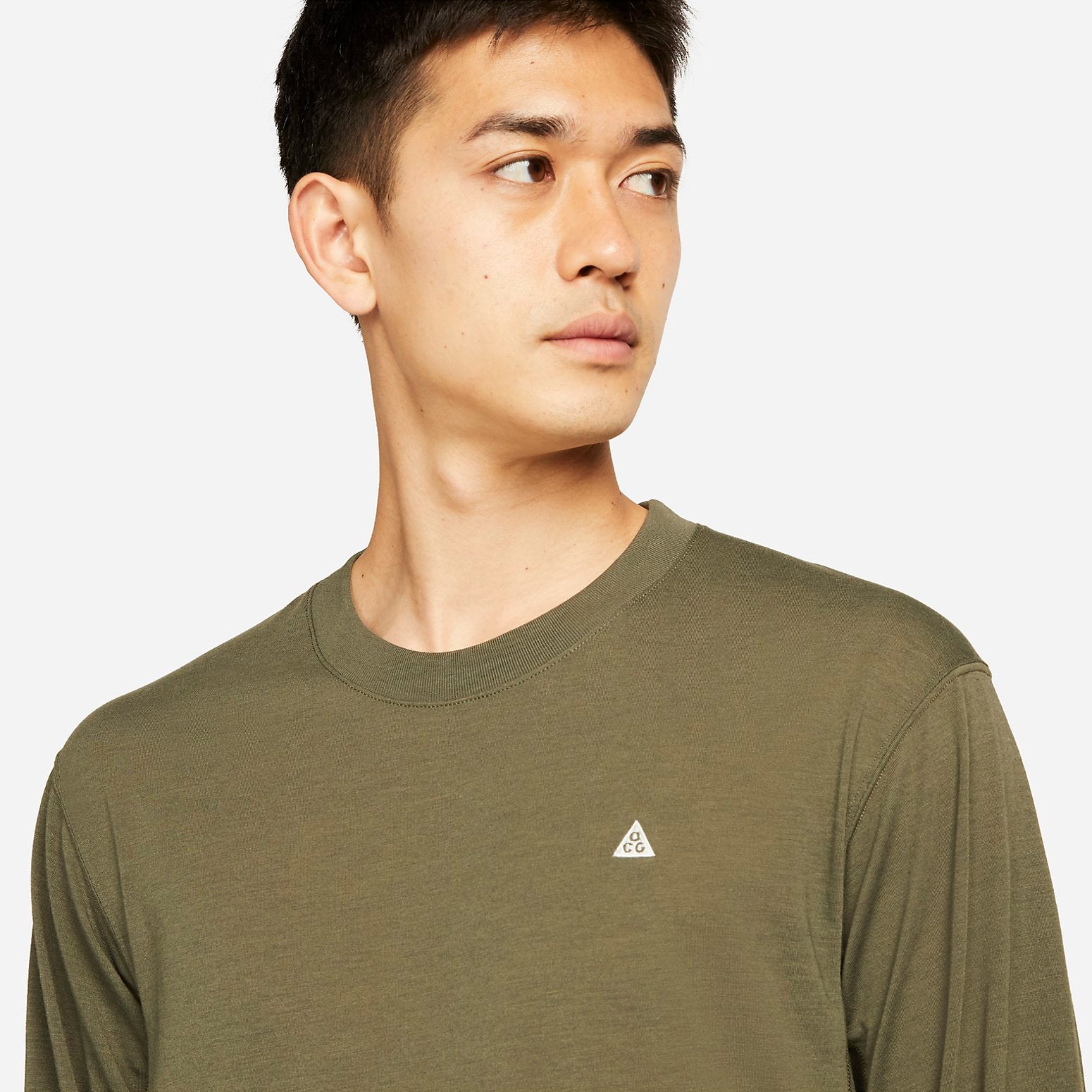 Nike Dri-FIT ACG Logo Long Sleeve Tee 'Goat Rocks' DO9270-325