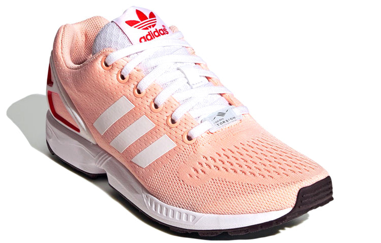 (WMNS) adidas originals Zx Flux Pink/White FW0042