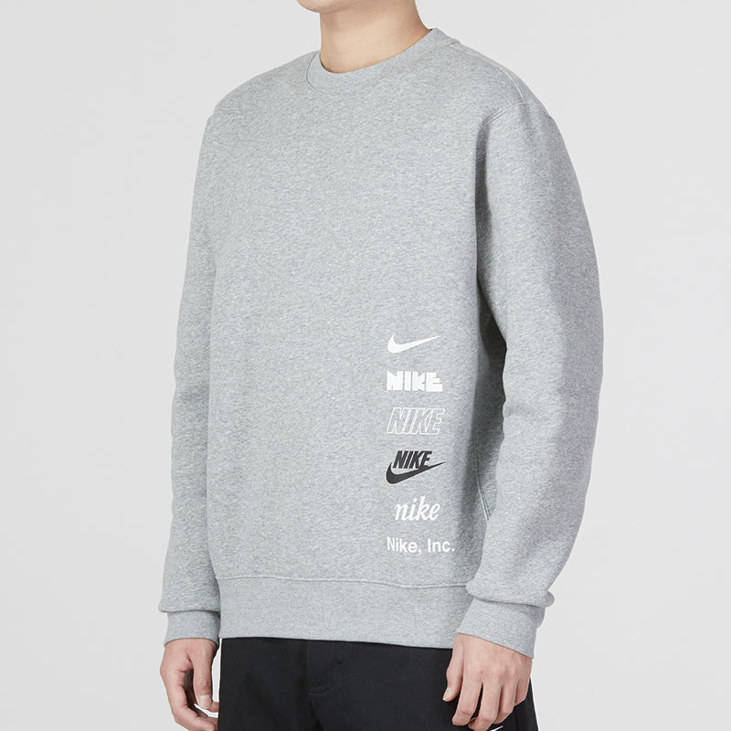 Nike Club Fleece+ Brushed-Back Crew DX0782-063