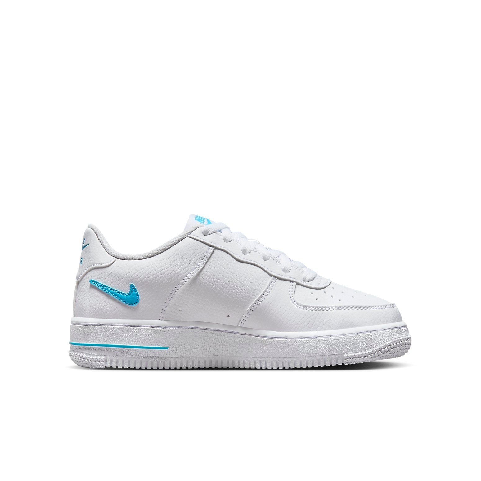 (GS) Nike Air Force 1 Low Cut-Out 'Aquatone' FN7793-100