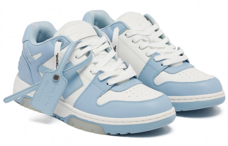 OFF-WHITEOut Of Office low Shoes Blue/White OMIA189S21LEA0010140