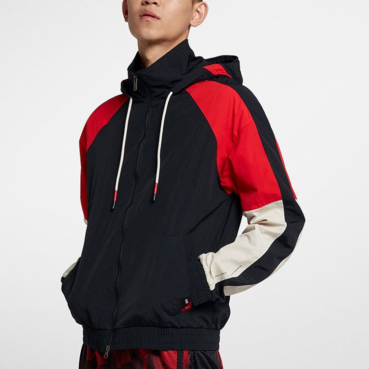 Nike Kyrie Jacket 'Black Red' AJ3458-010