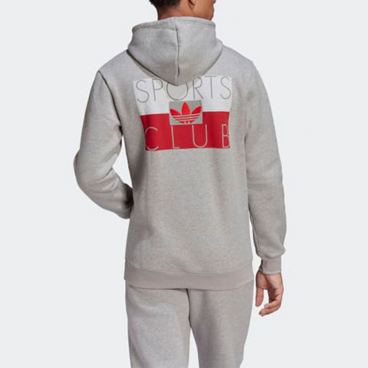 Men's adidas originals Solid Color Logo Printing Gray HF4920