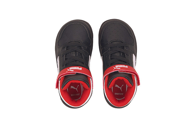 (TD) PUMA Rebound Lay-up Sl Sneakers Black/Red 370489-08