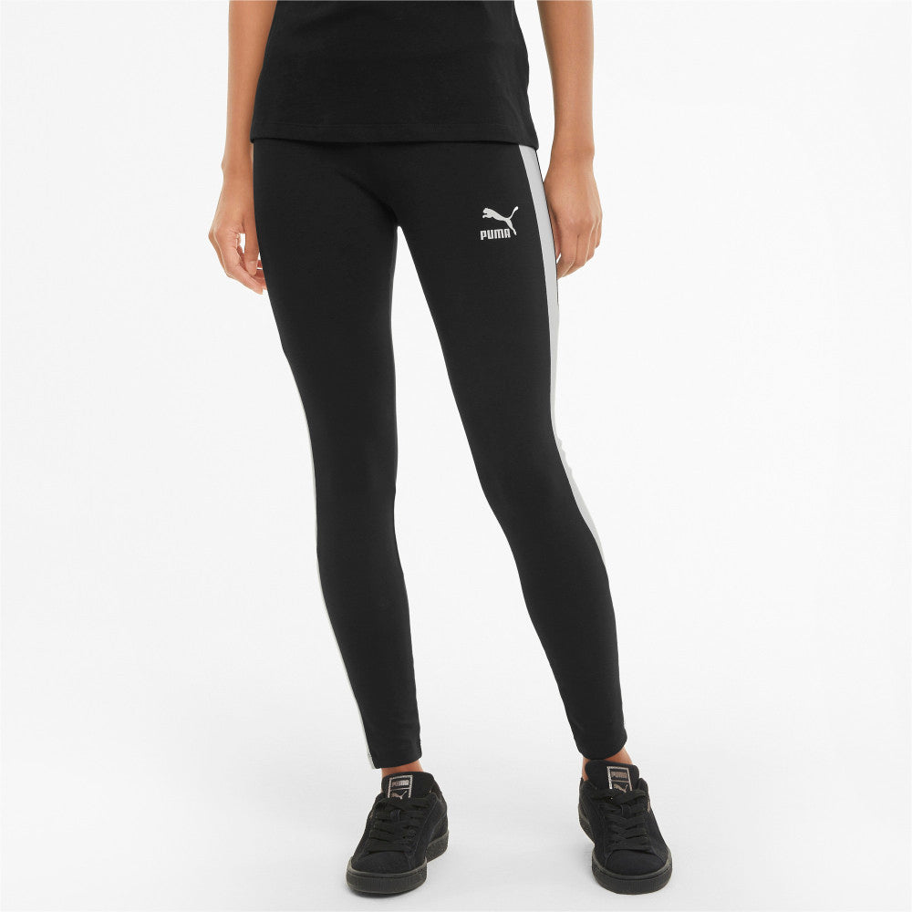 (WMNS) PUMA Iconic T7 Gym Pants Black 532295-01