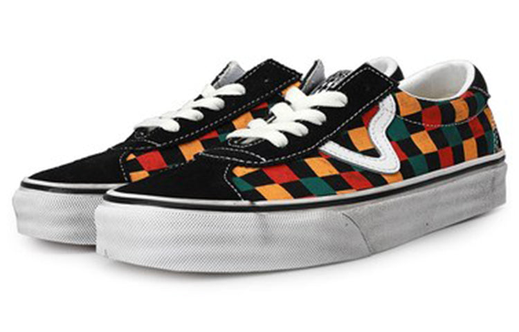 Vans Washed Sport 'Black Yellow Green' VN0A4BU6THN