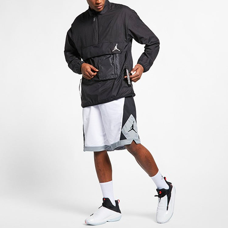 Air Jordan Air 23 Basketball Sports Training Jacket Black AJ1070-010