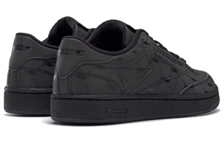 Reebok Trs Rasch x Club C 85 MU 'Triple Black' FW8452