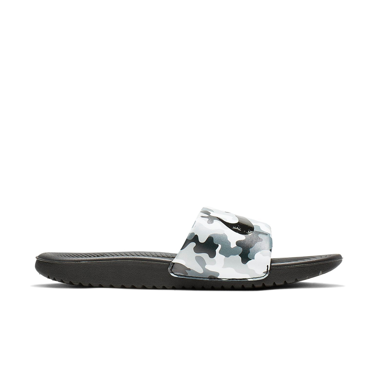 (GS) Nike Kawa Slide Print 'Wolf Grey' 819358-008