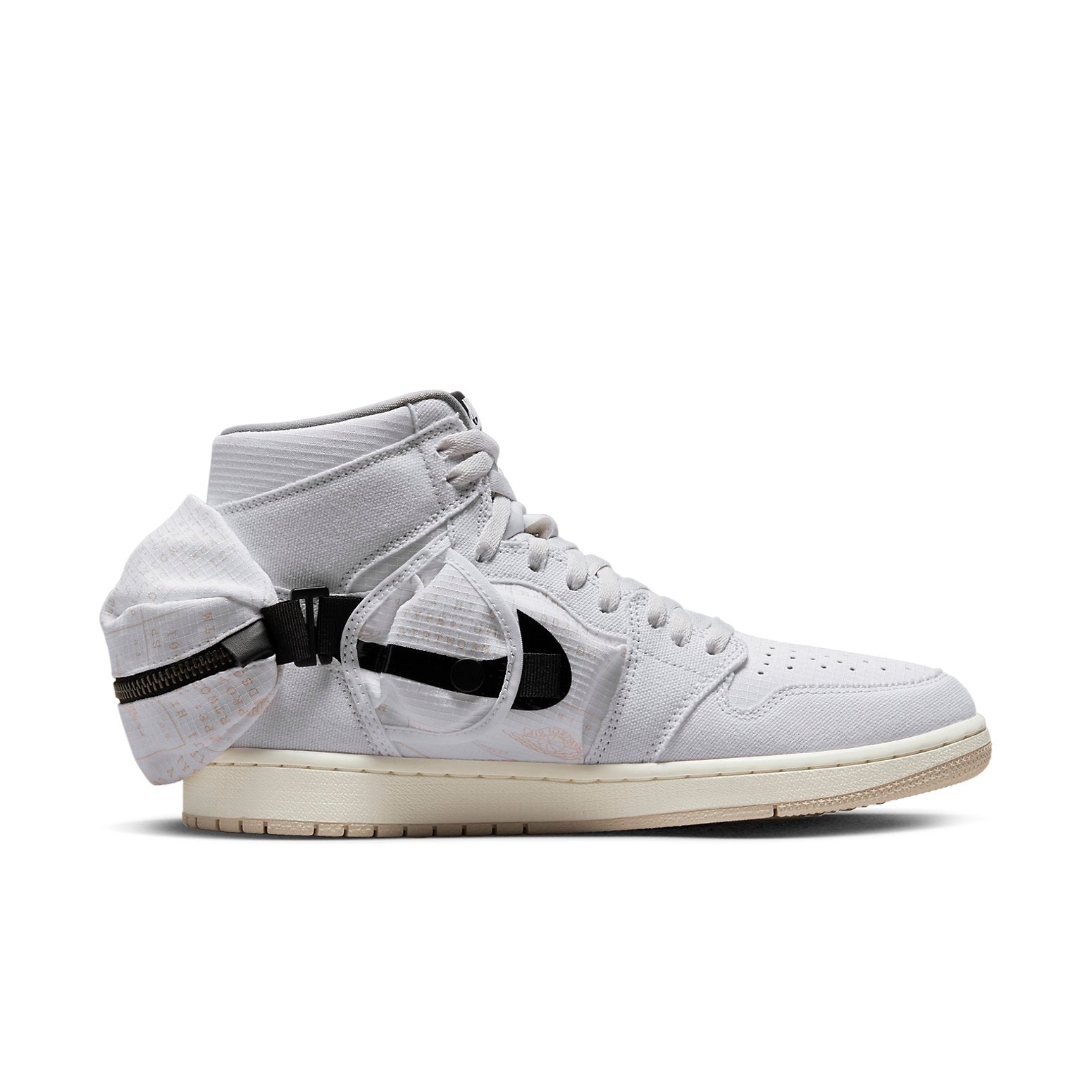 Air Jordan 1 Utility High 'White Black' DO8727-100
