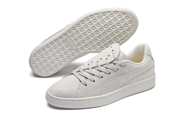 (WMNS) PUMA Suede Crush Studs 'Marshmallow' 369688-02