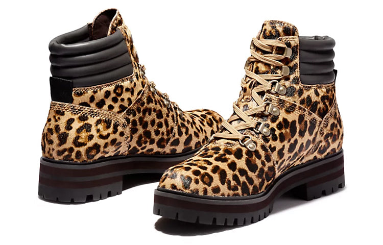 (WMNS) Timberland London Square Mid Hiker Boots 'Brown Leopard Print' A2GCRV24