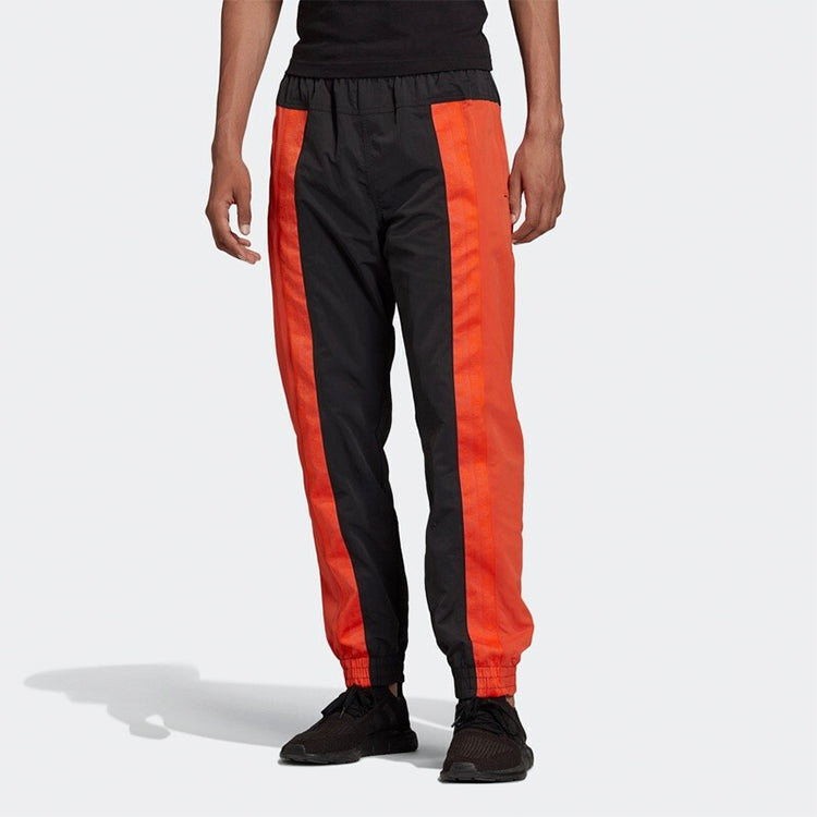 adidas originals Splicing Casual Bundle Feet Sports Pants Black FM2283
