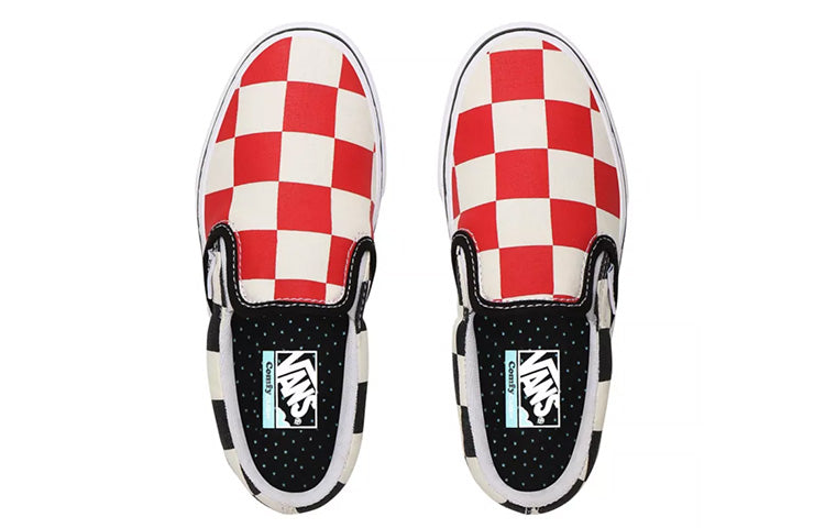 Vans Big Checker Comfycush Slip-on kids Black/Red VN0A4UUBXWD