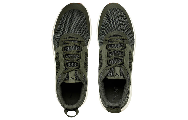 PUMA Pacer Next Net Low Running Shoes Armygreen 'Army Green White' 366935-06