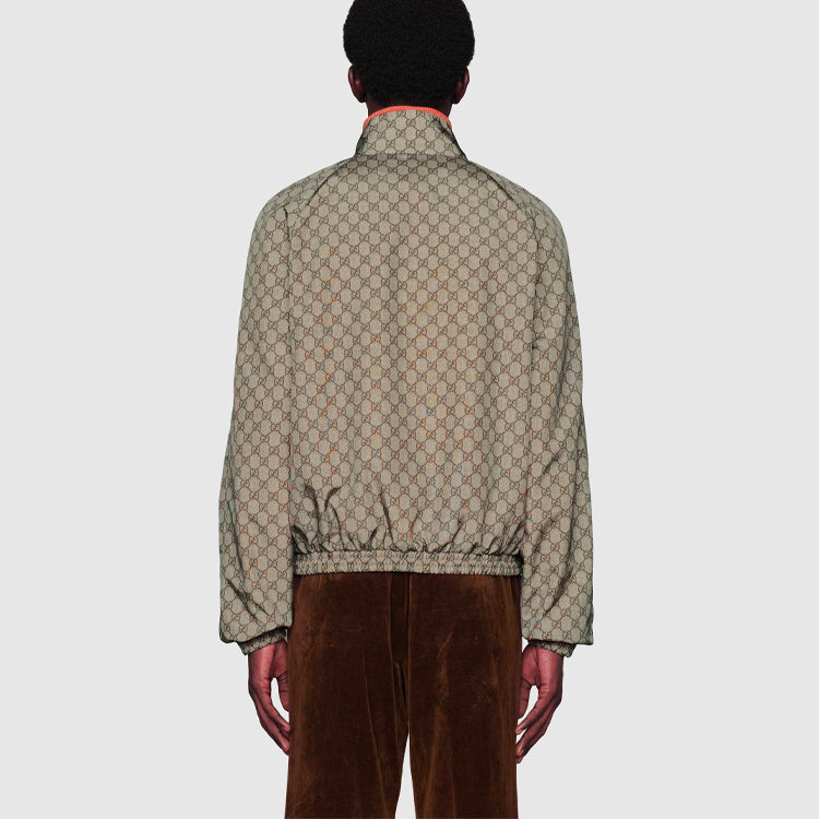 Gucci x Disney Donald Duck Printed GG Nylon Jacket For Men Beige 646442-ZAGCJ-2165
