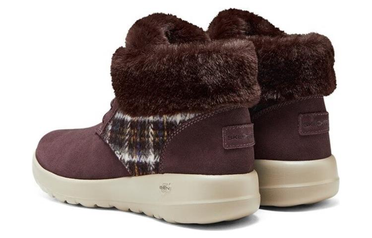 (WMNS) Skechers On The Go Joy Boots 'Burgundy' 144120-BUGR
