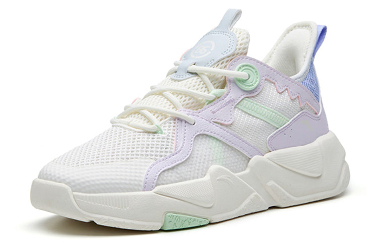(WMNS) ANTA G6 Low 'White Purple Blue' 122238083-4
