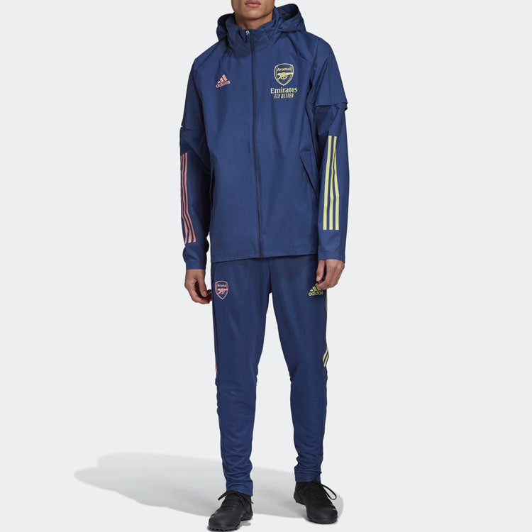 adidas Coach Training Jacket 20-21 Season Arsenal Coach Training Season Jacket Blue FQ6172