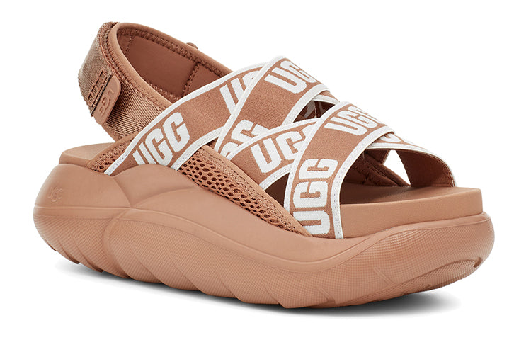 (WMNS) UGG LA Cloud Collection Sports sandals 'Brown' 1110090-PUTT