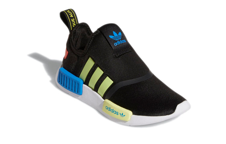 (PS) adidas NMD 360 Cozy Breathable 'Black Yellow Blue' GX8390