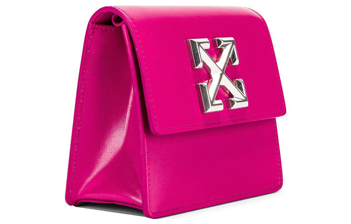 (WMNS) Off-White Jitney 0.7 Shoulder Bag 'Pink' OWNA093F197190502800