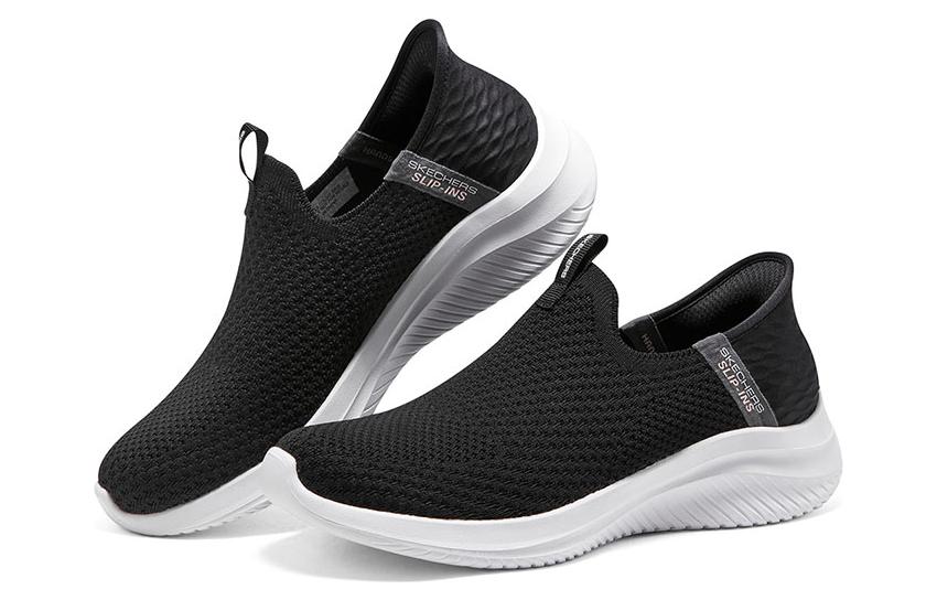 (WMNS) Skechers Ultra Flex 3.0 Shoes 'Black White' 896243-BKW