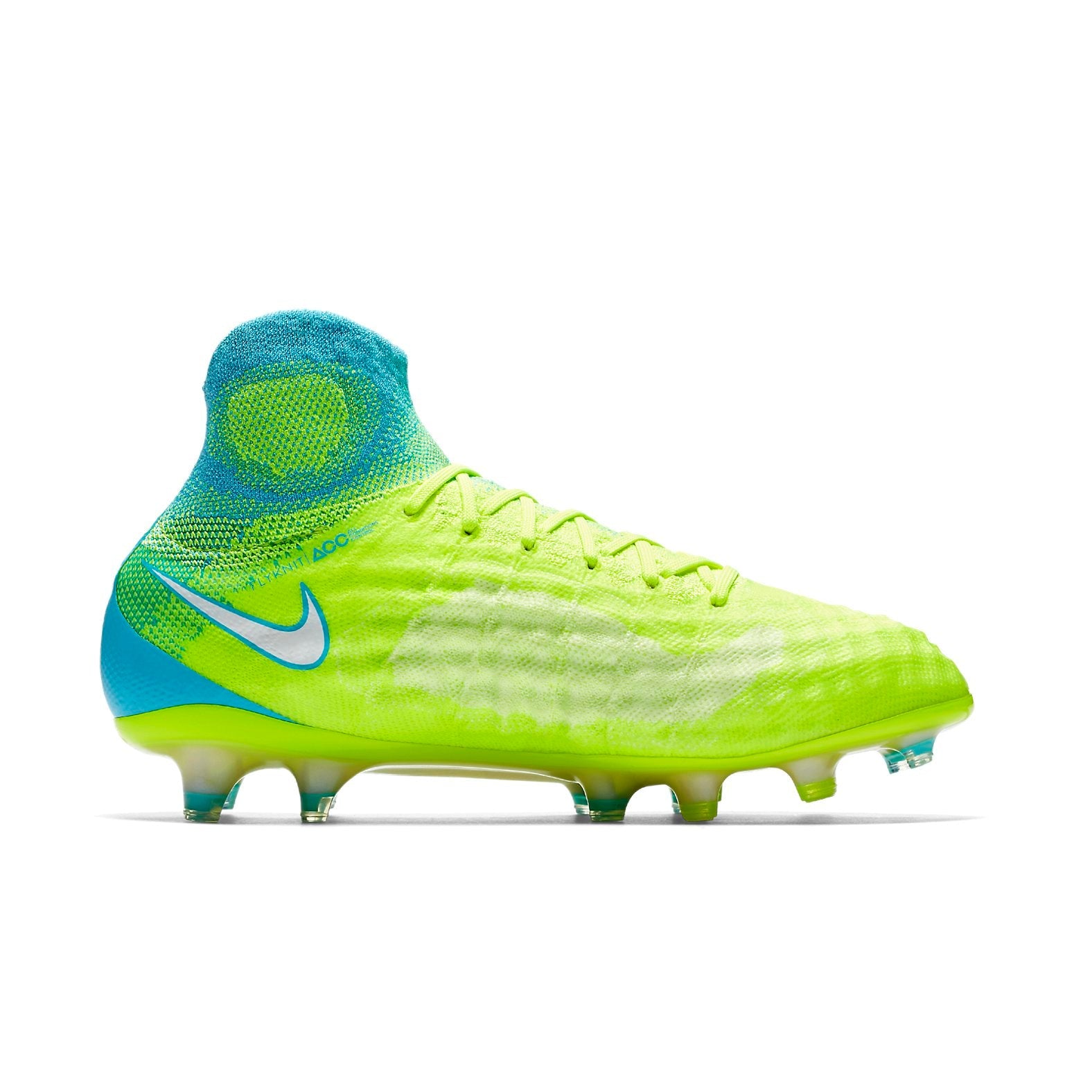 (WMNS) Nike Magista Obra 2 'Volt Chlorine Blue' 844205-717