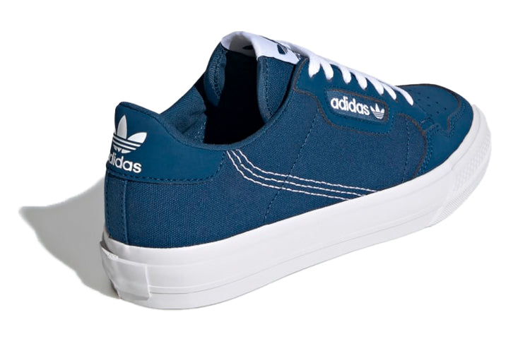 (GS) adidas Continental Vulc J 'Blue' EG0511