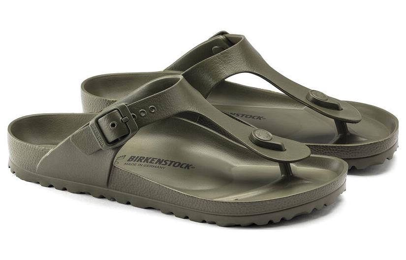 Birkenstock Gizeh EVA Sandals 'Olive Green' 1019143