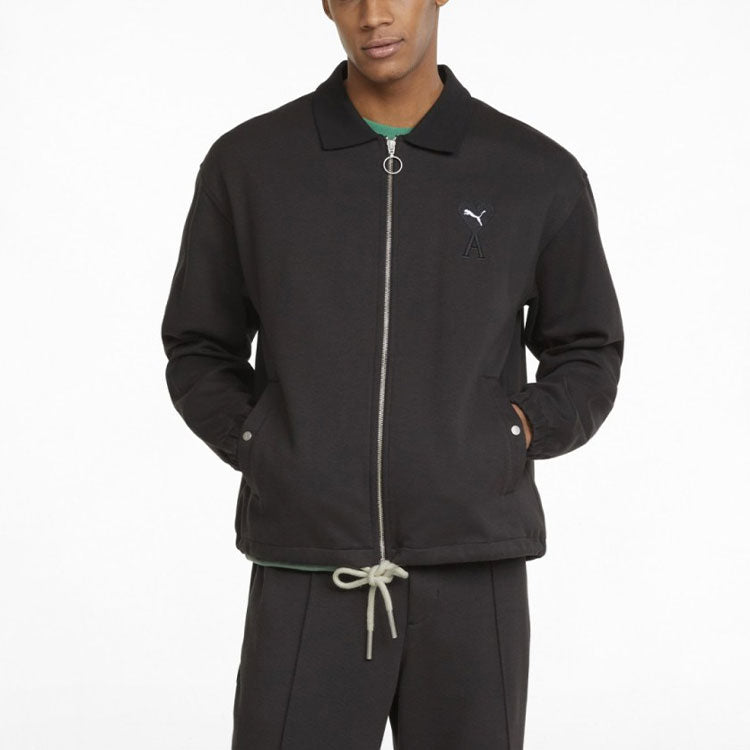 PUMA X Ami Track Full Zip Jacket 'Black' 534066-01