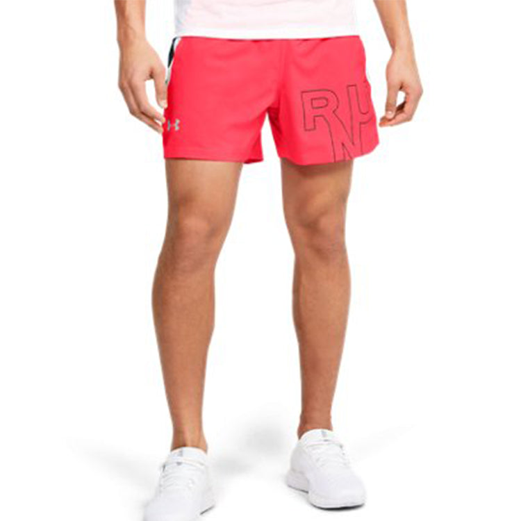 Under Armour Launch SW 5inch Running Shorts 'Beta Red' 1350152-628