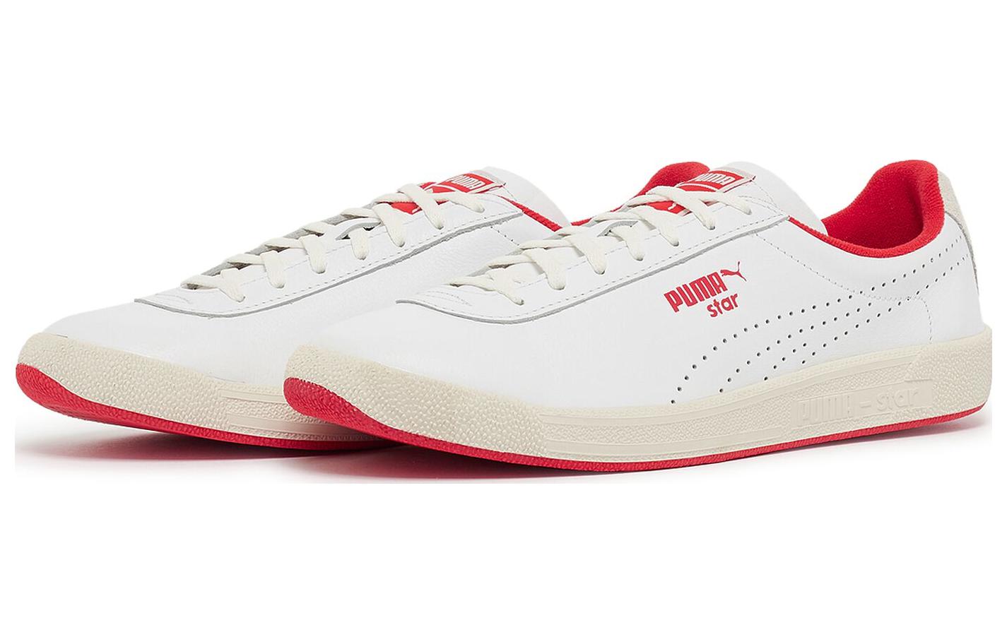 PUMA Star Strawberries And Cream Sneakers 'White Red' 393196-01