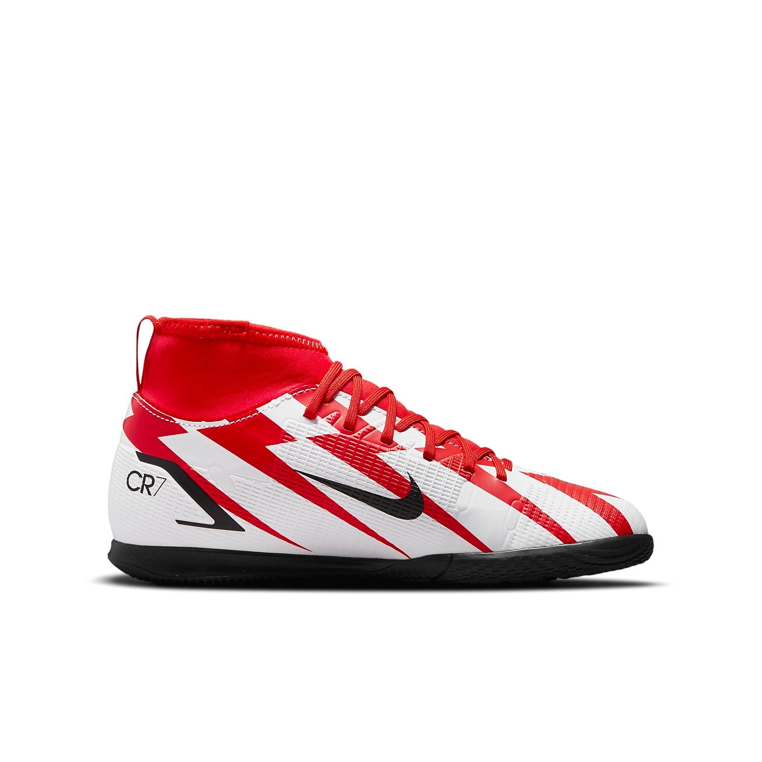 (GS) Nike Jr Mercurial Superfly 8 Club Cr7 Indoor 'Red White Black' DB0930-600