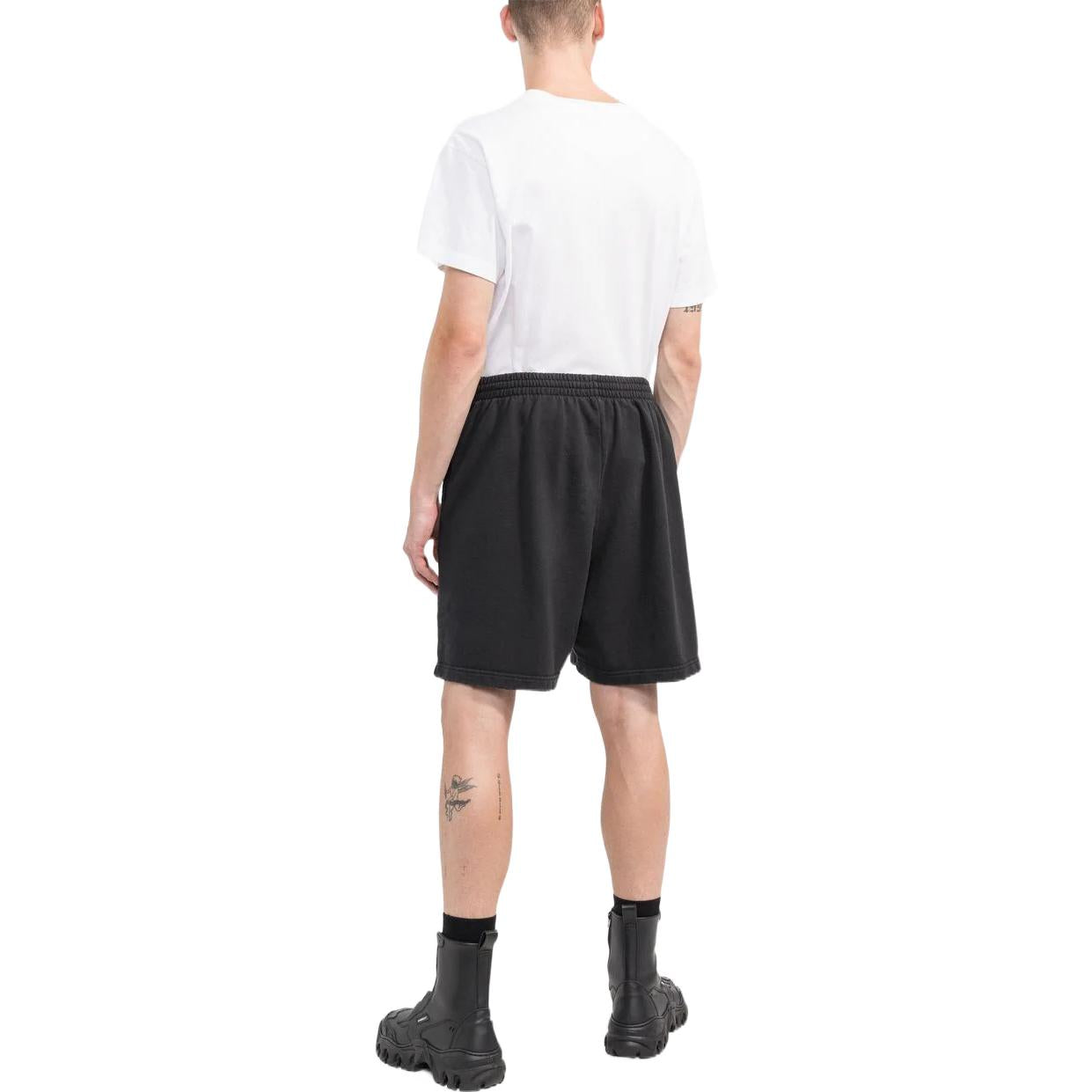 Balenciaga BB Paris Icon Sweat Shorts 'Black' 676137TMVG69034