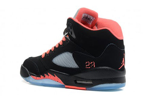 (GS) Air Jordan 5 Retro 'Black Alarming' 440892-001
