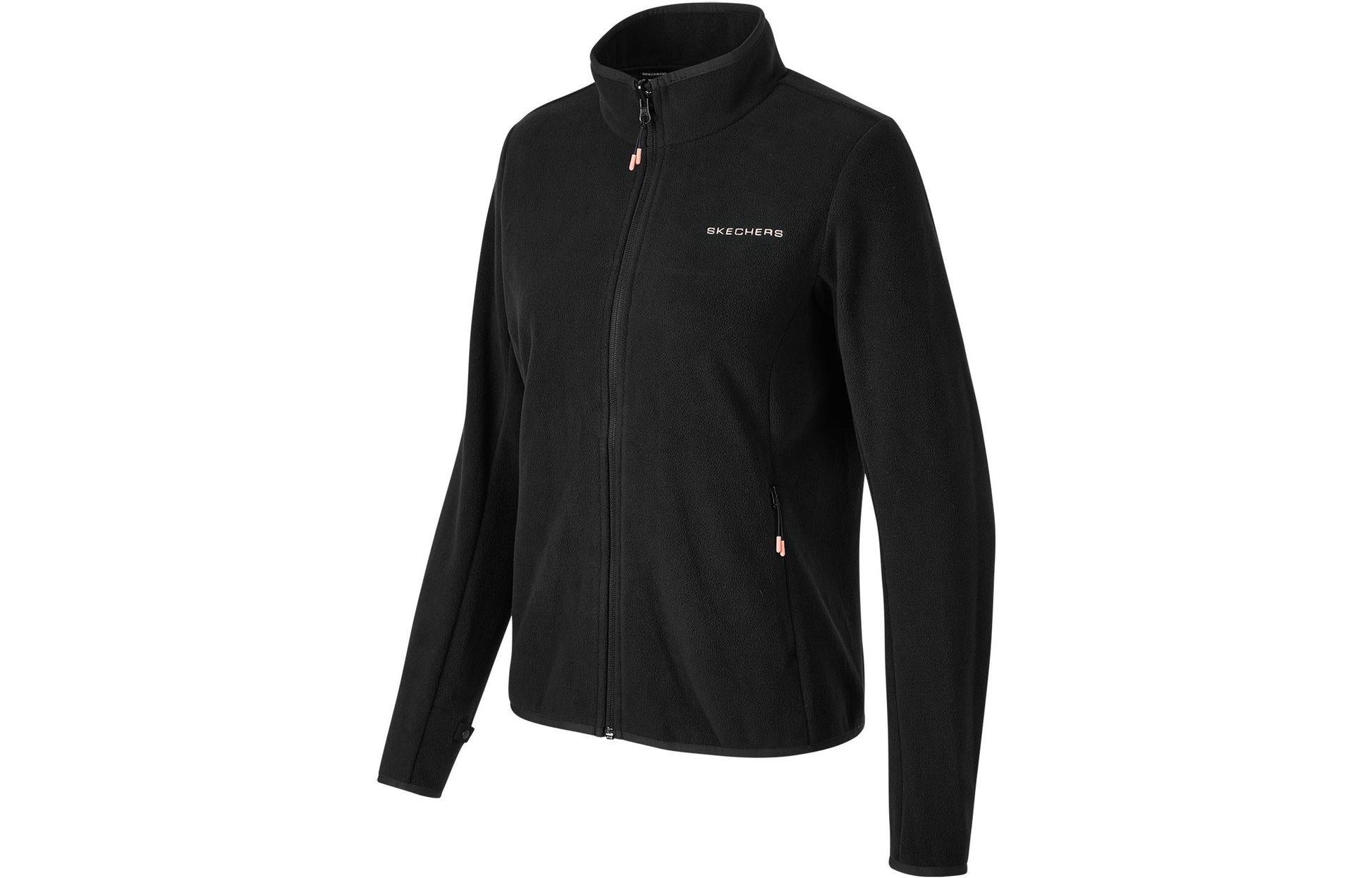 (WMNS) Skechers Solid Color Zipper 3-In-1 Jacket 'Black' P423W186-0018