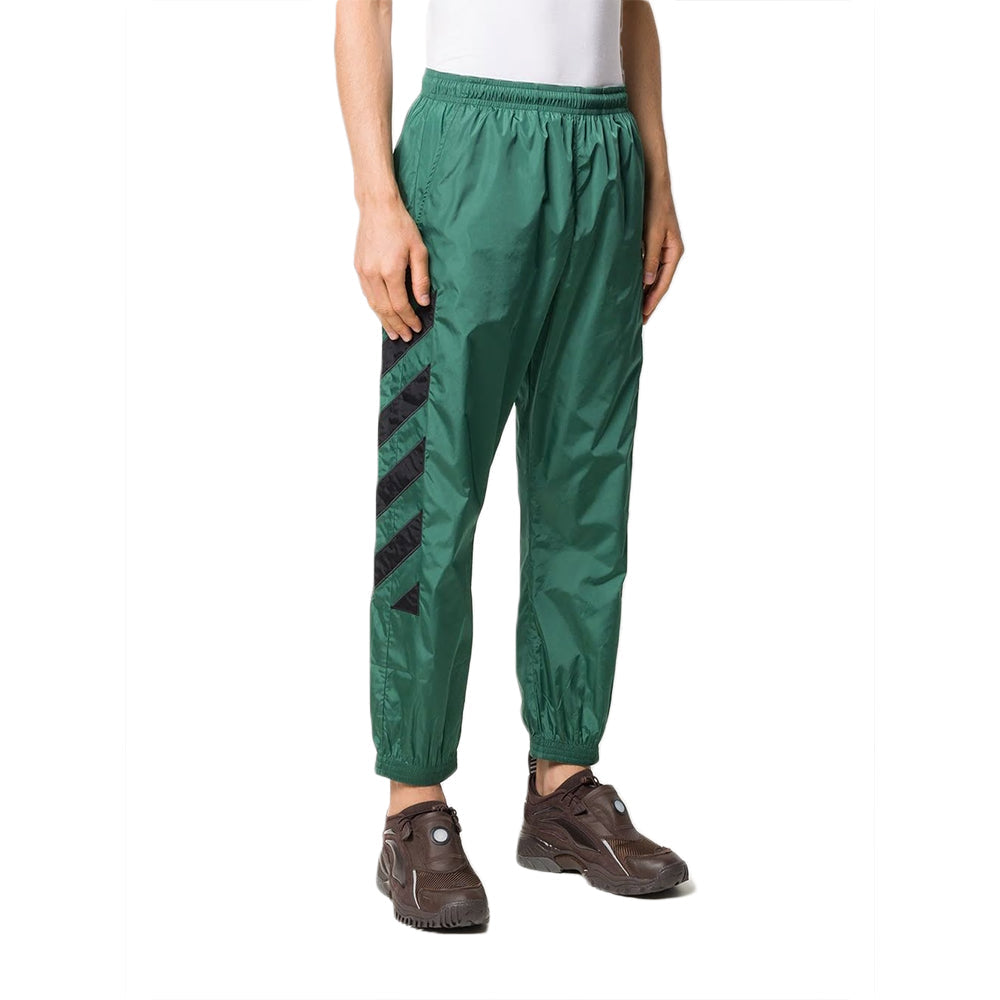 Off-White Fw20 Diagonal Stripes Embroidery Mens Sweatpants OMCA141E20FAB0025701