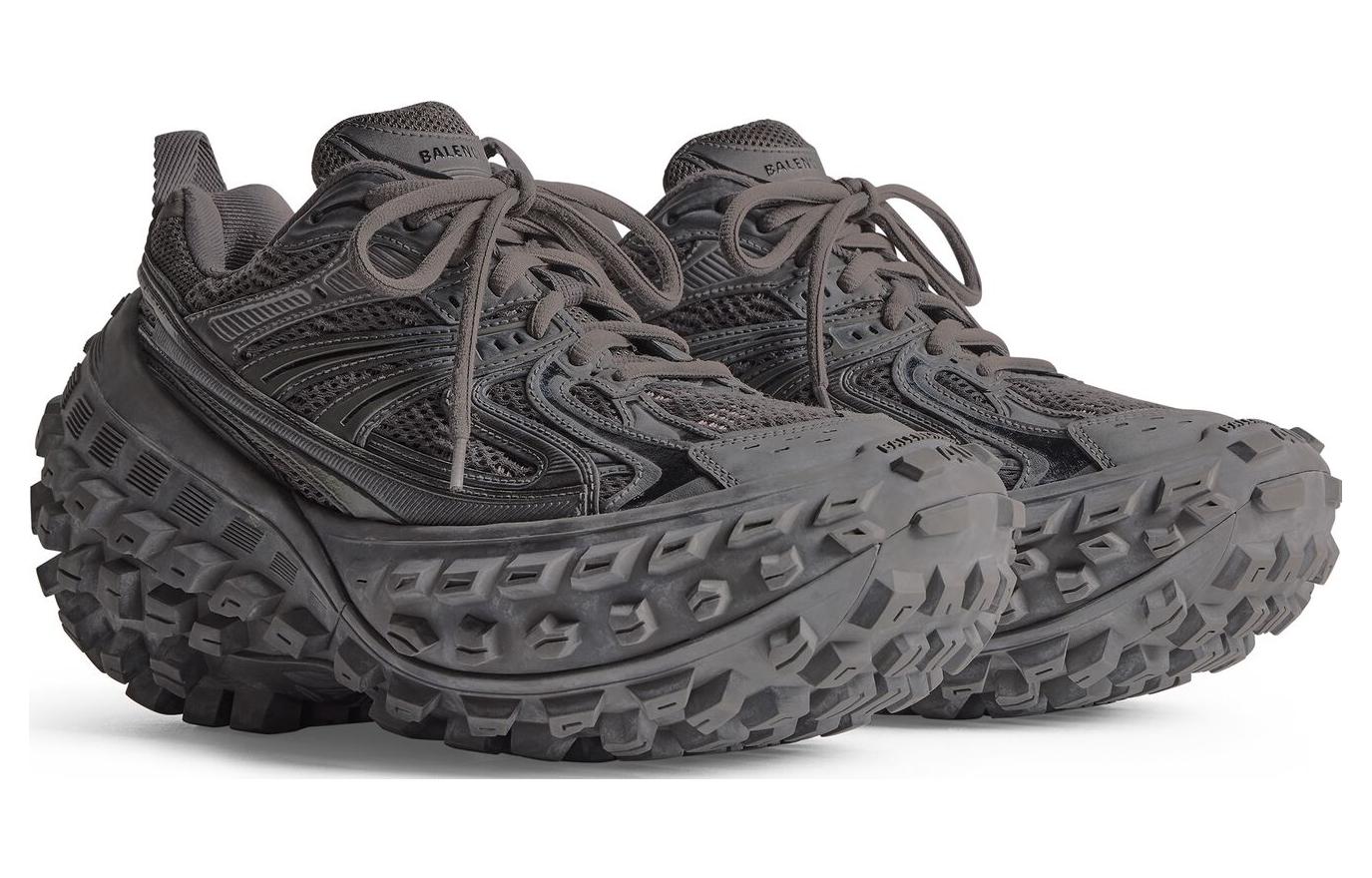 (WMNS) Balenciaga Bouncer Defender Screw Sneakers 'Grey' 685611W2RAA2000