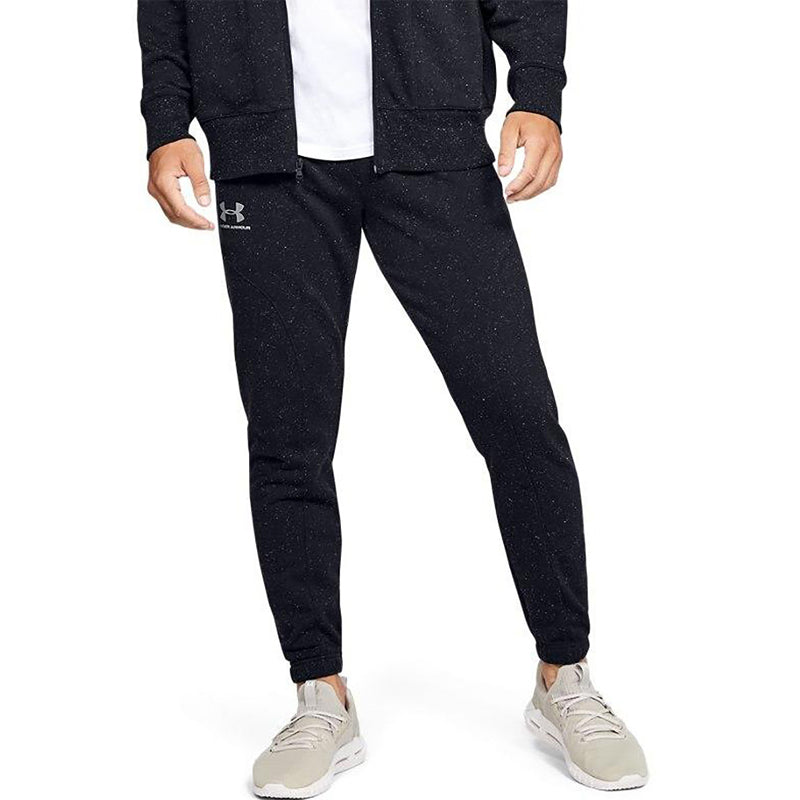 Under Armour Speckled Fleece Sweatpants 'Black' 1355631-001