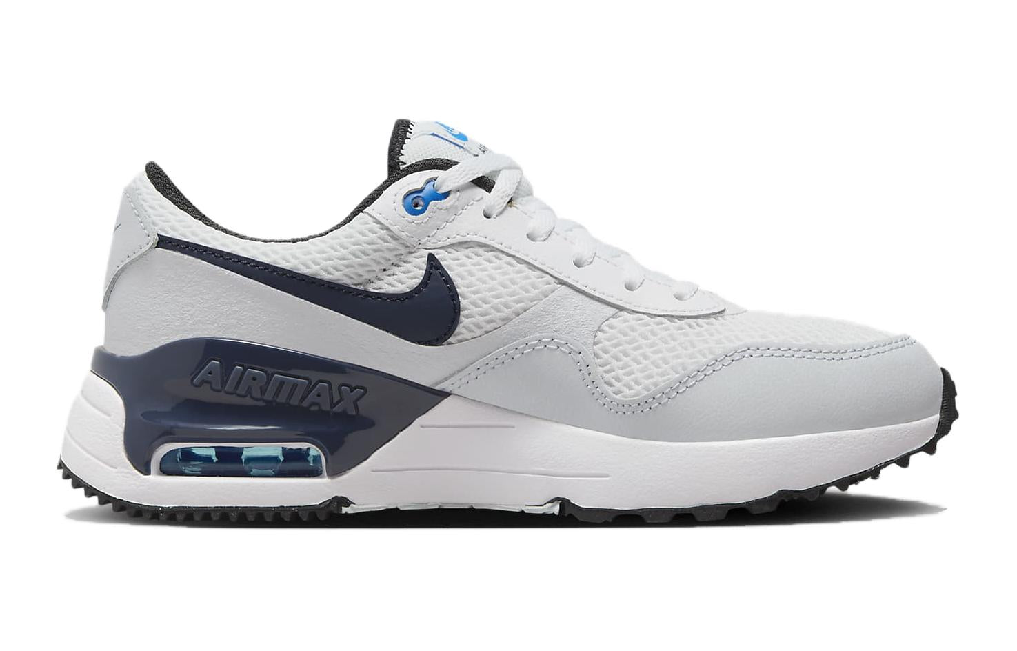 (GS) Nike Air Max SYSTM 'White Thunder Blue' DQ0284-112