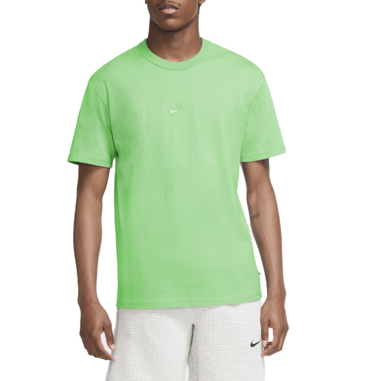 Nike Minimalistic Embroidered Logo Short Sleeve Green DB3194-390