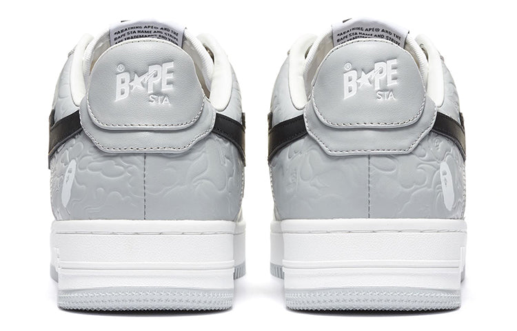 A BATHING APE Bape Sta 'Grey White' 1H70-291-002-WB
